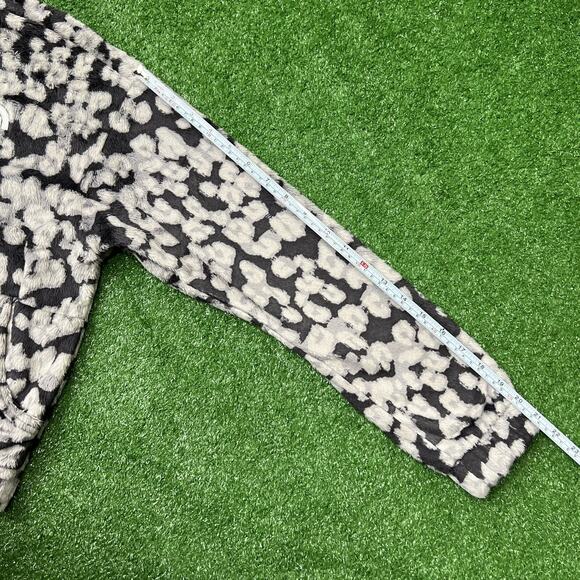 The North Face Full Zip Jacket Sz XL 18 Girls Printed Osolita Leopard Print - Picture 8 of 11